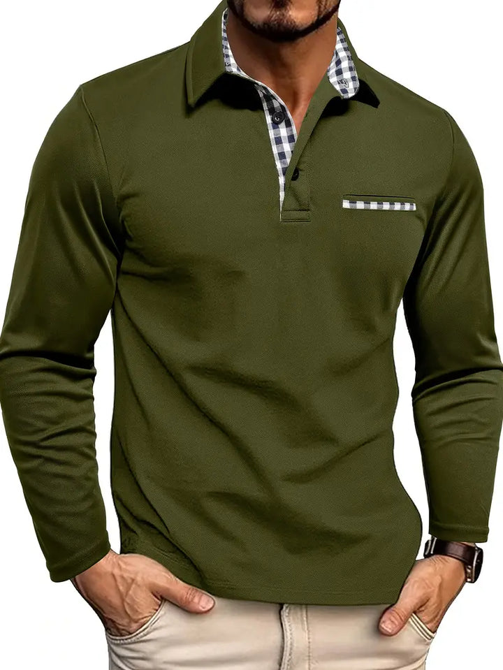 Harry | Camisa polo de manga larga