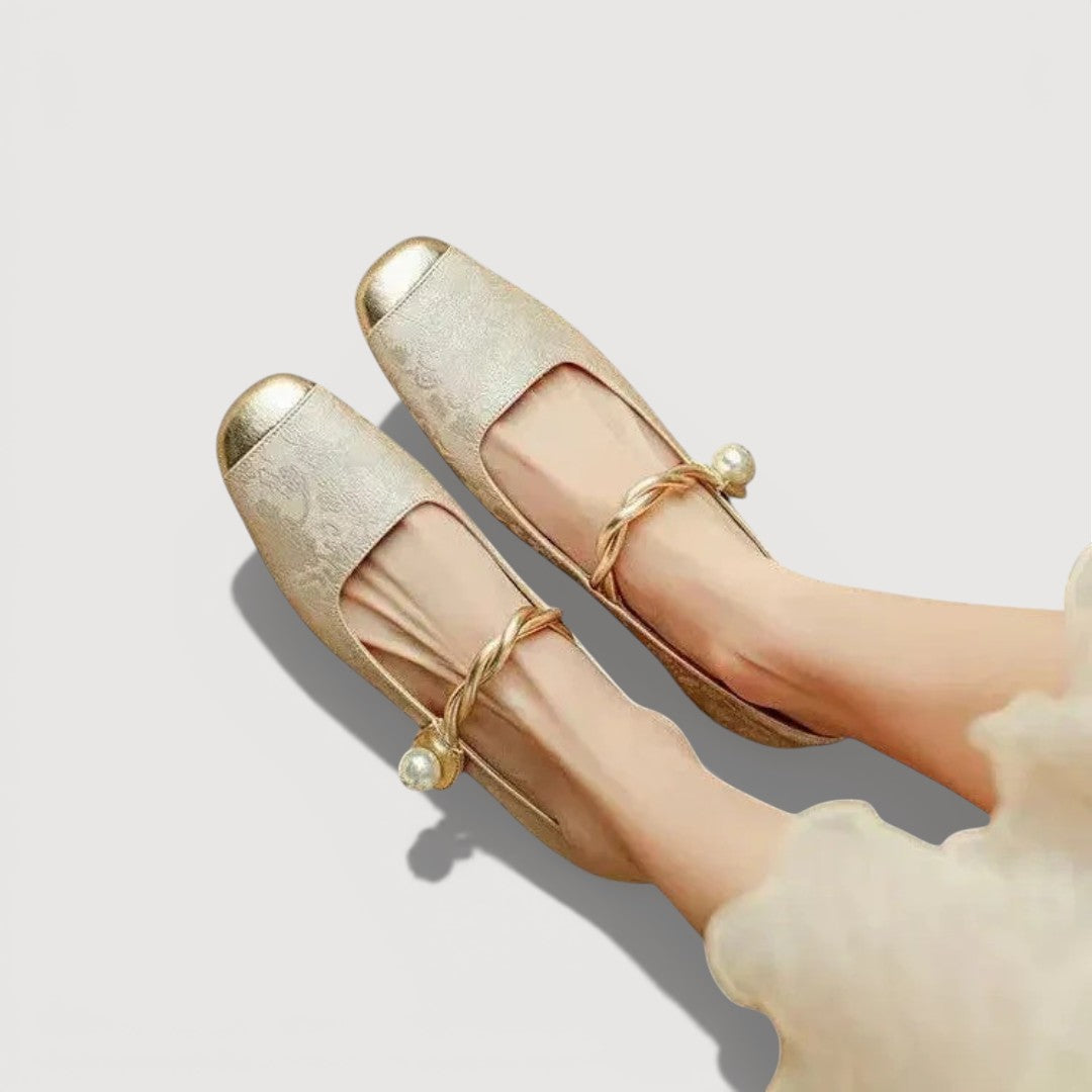 KRYSTAL – TACONES BAJOS DE ESTILO VINTAGE