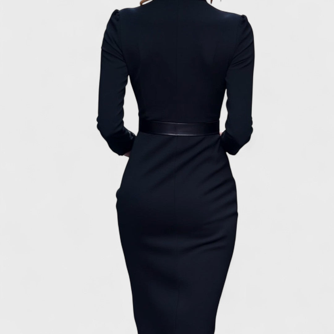 Vestido Negro Refinado