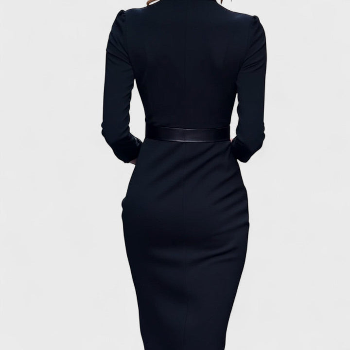 Vestido Negro Refinado