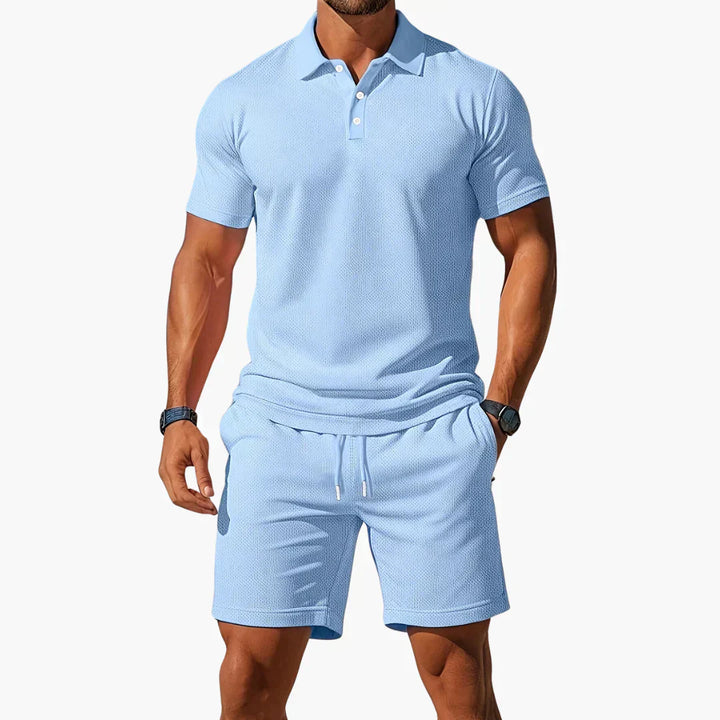 Mason | Conjunto de polos texturizados