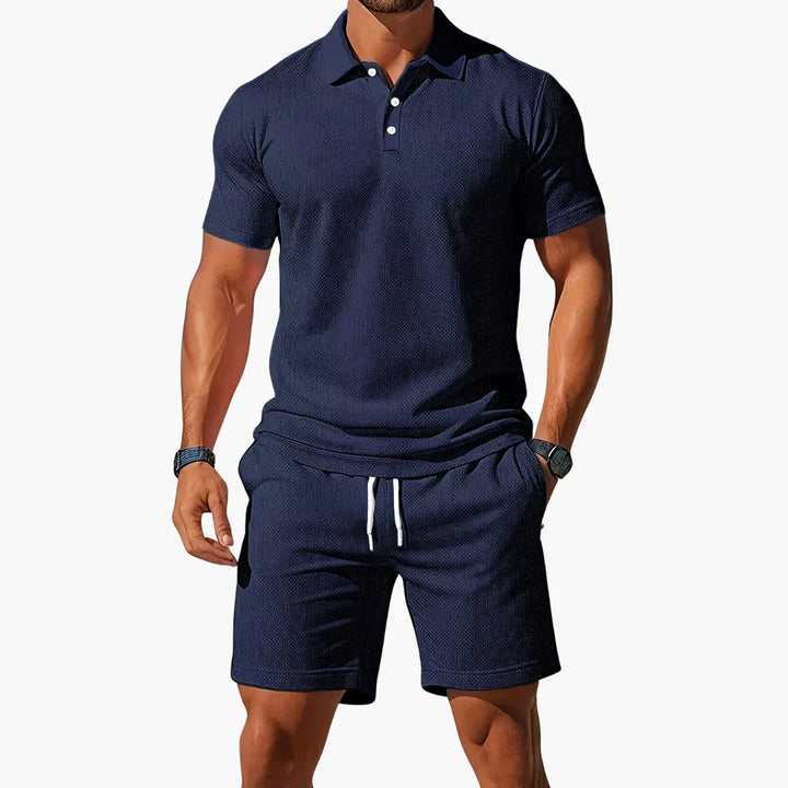 Mason | Conjunto de polos texturizados