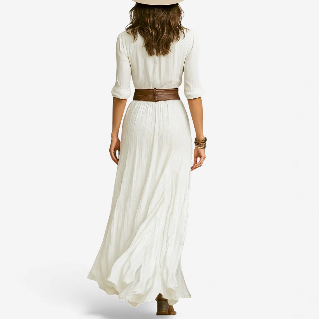 Antonia™ Vestido Maxi Fluido
