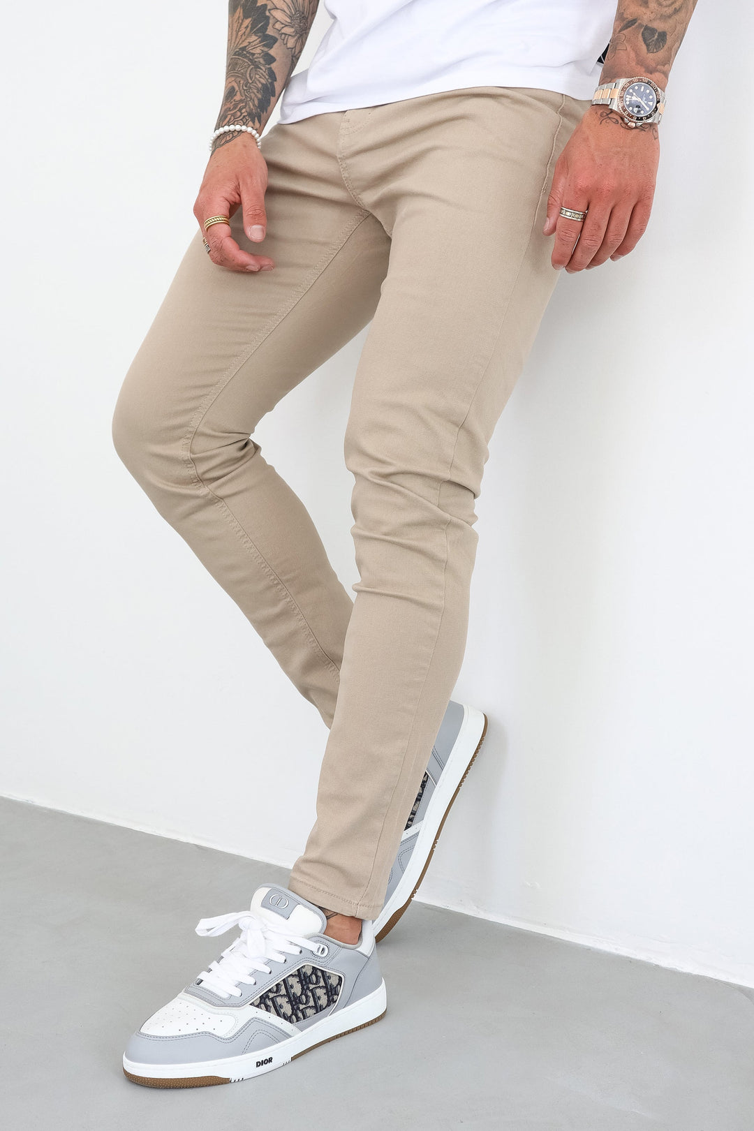 Pantalones Calis - Beige