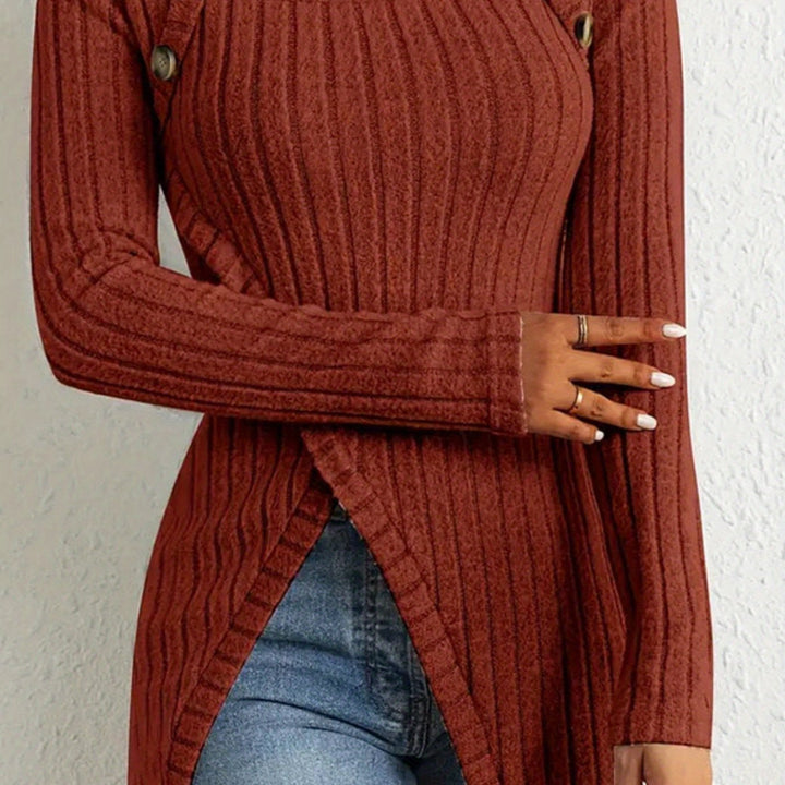 Top calyra | Cuello cuadrado elegante