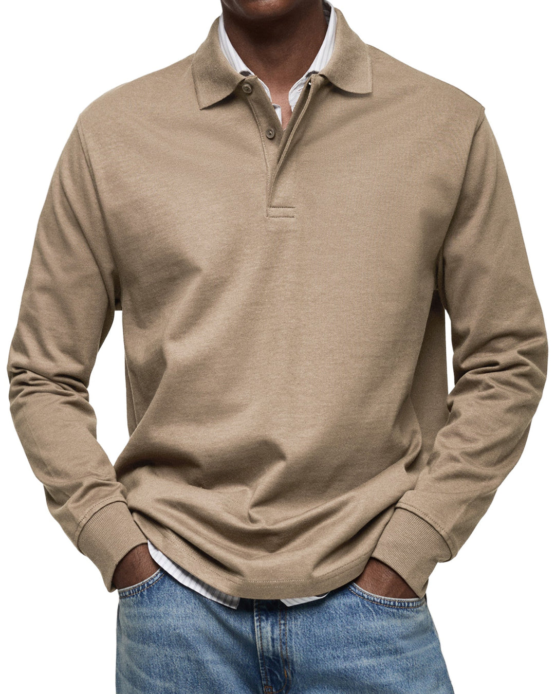 Jason | Polo de manga larga con comodidad refinada