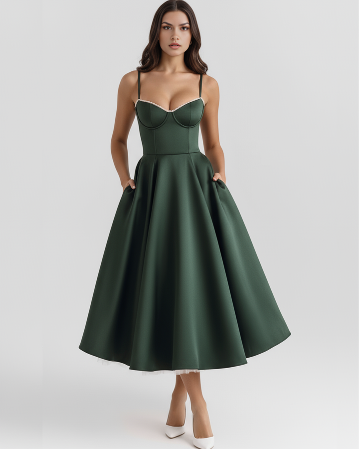 VESTIDO SELENE FRESCURA Y ELEGANCIA QUE ILUMINAN TU PRESENCIA