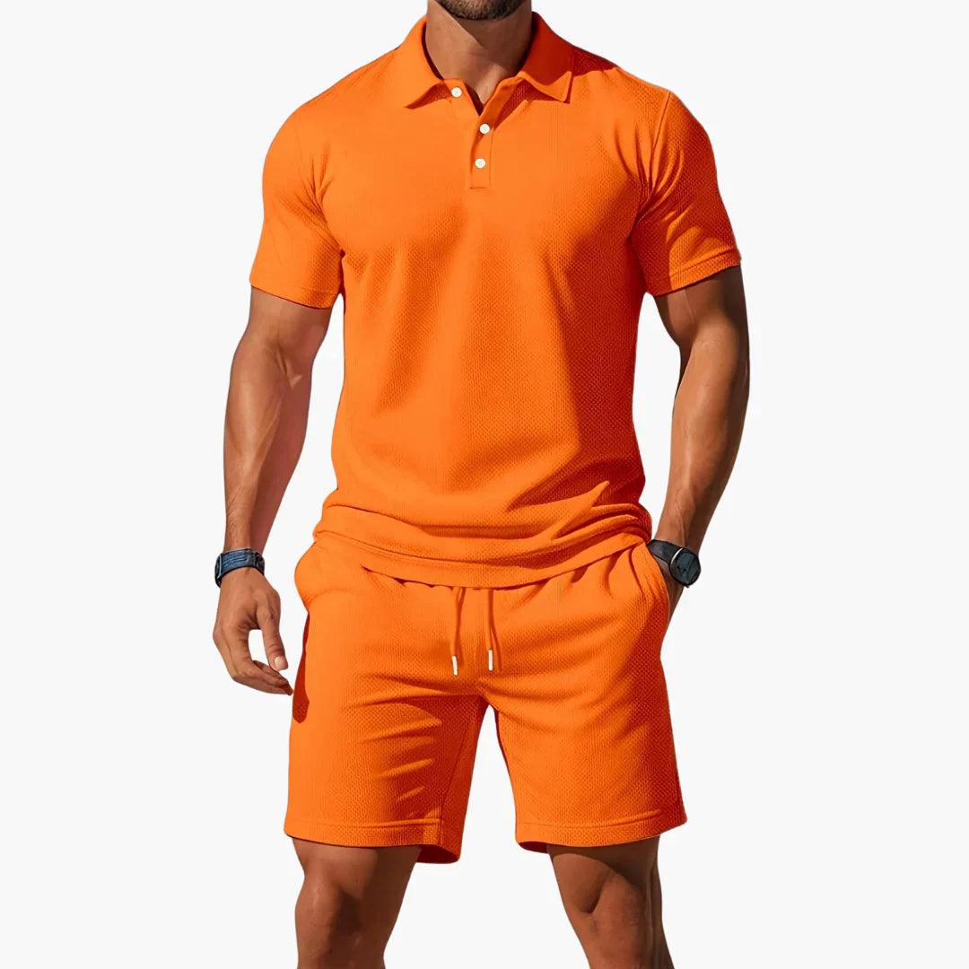Mason | Conjunto de polos texturizados