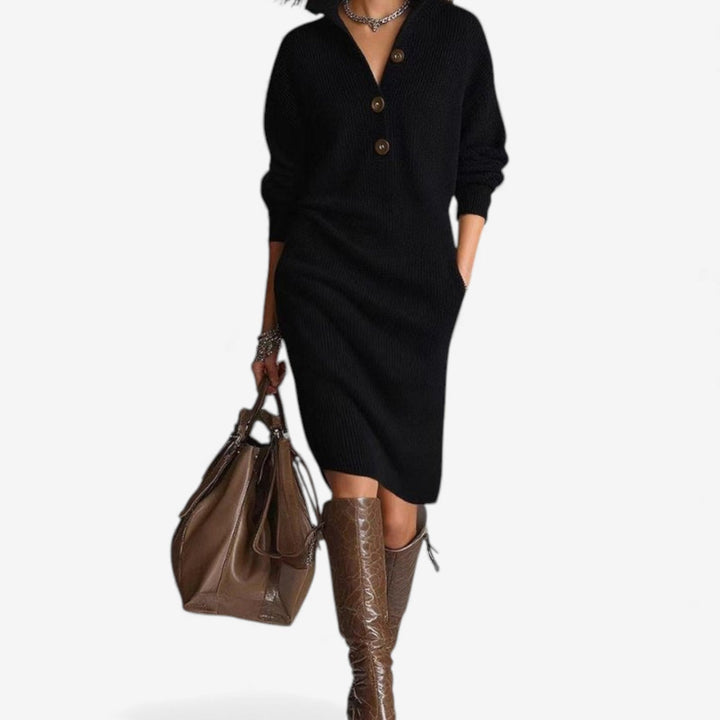 Teresa™ Vestido Midi Abetonado