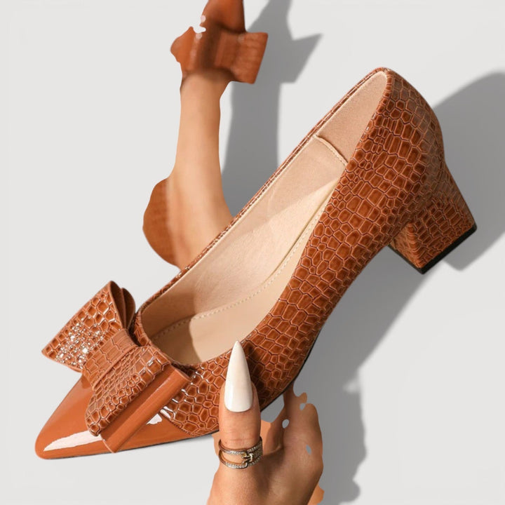 DAISY – TACONES DE BLOQUE REFINADOS