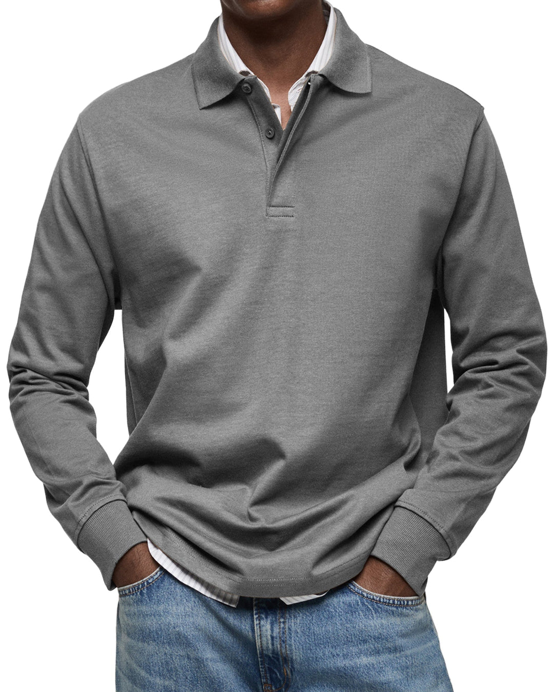 Jason | Polo de manga larga con comodidad refinada