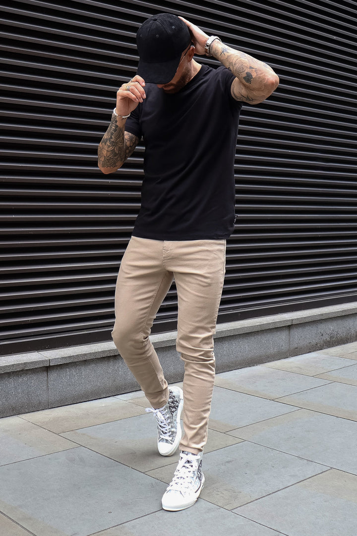 Pantalones Calis - Beige