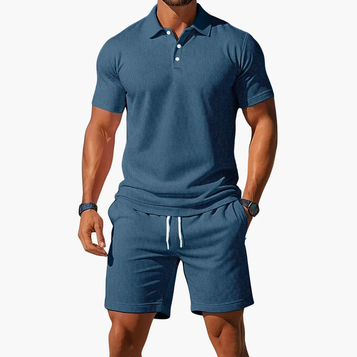 Mason | Conjunto de polos texturizados