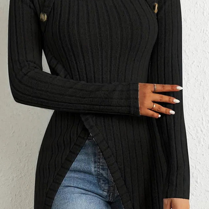 Top calyra | Cuello cuadrado elegante