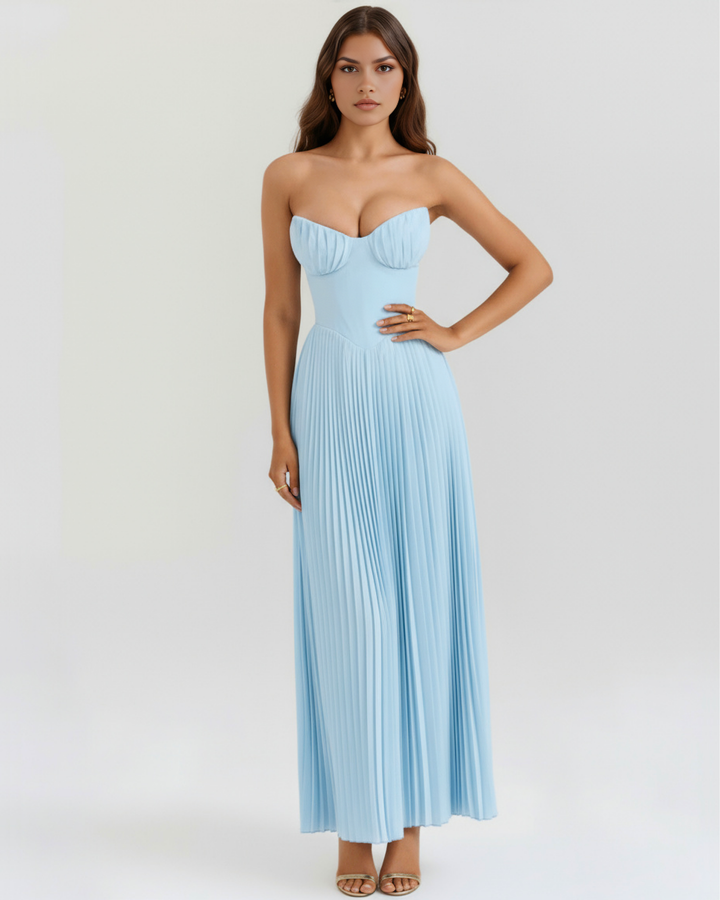 VESTIDO SIRENA ELEGANCIA FLUIDA QUE ESTILIZA TU SILUETA