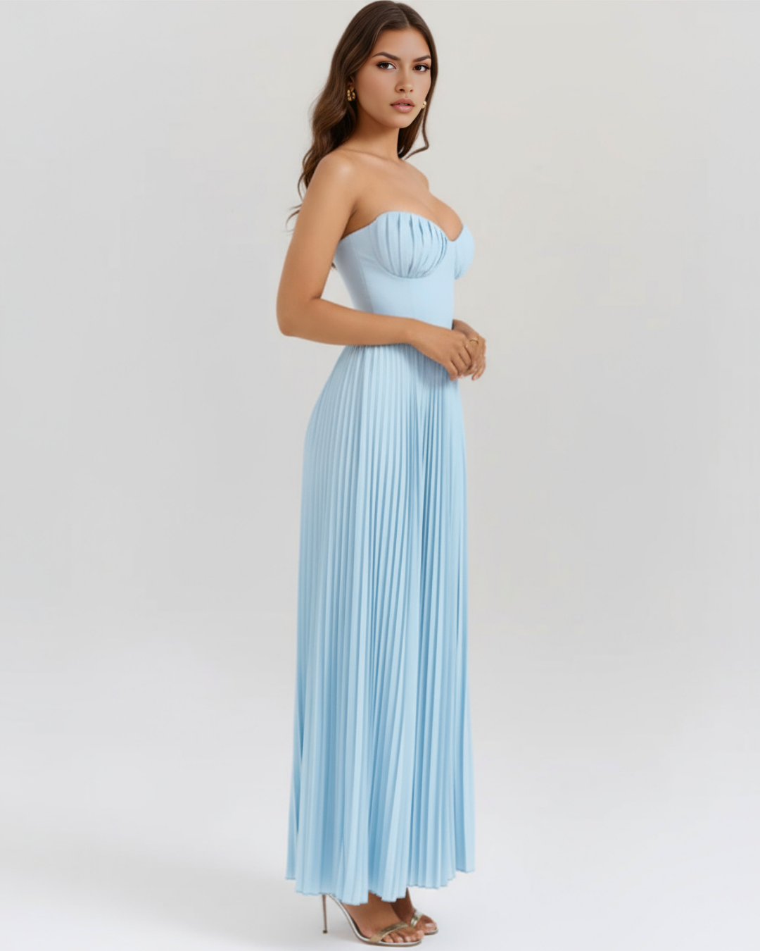 VESTIDO SIRENA ELEGANCIA FLUIDA QUE ESTILIZA TU SILUETA