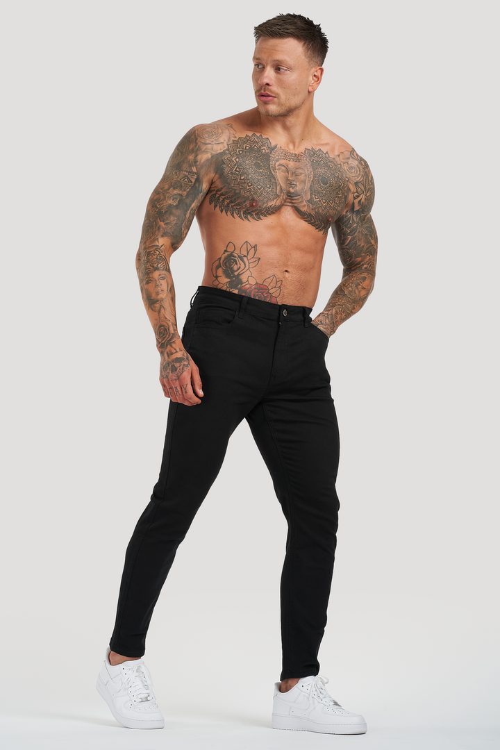 Pantalones Calis - Negro