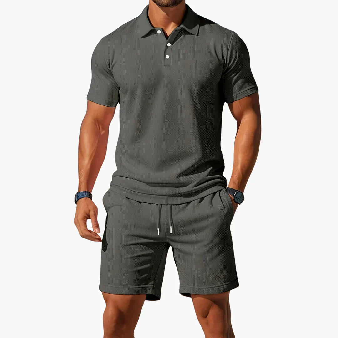 Mason | Conjunto de polos texturizados