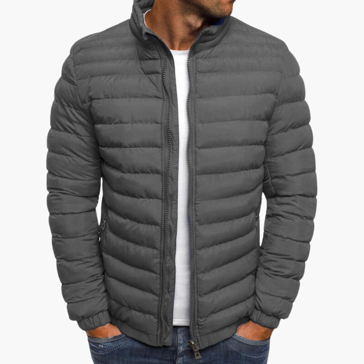Benny | Chaqueta cálida y cómoda a rayas