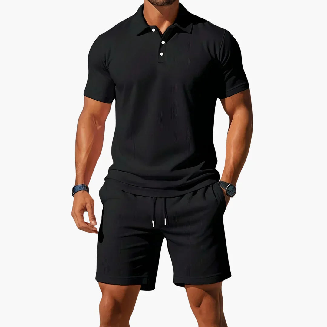 Mason | Conjunto de polos texturizados