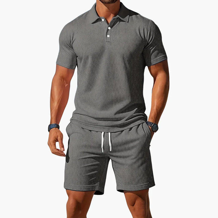 Mason | Conjunto de polos texturizados