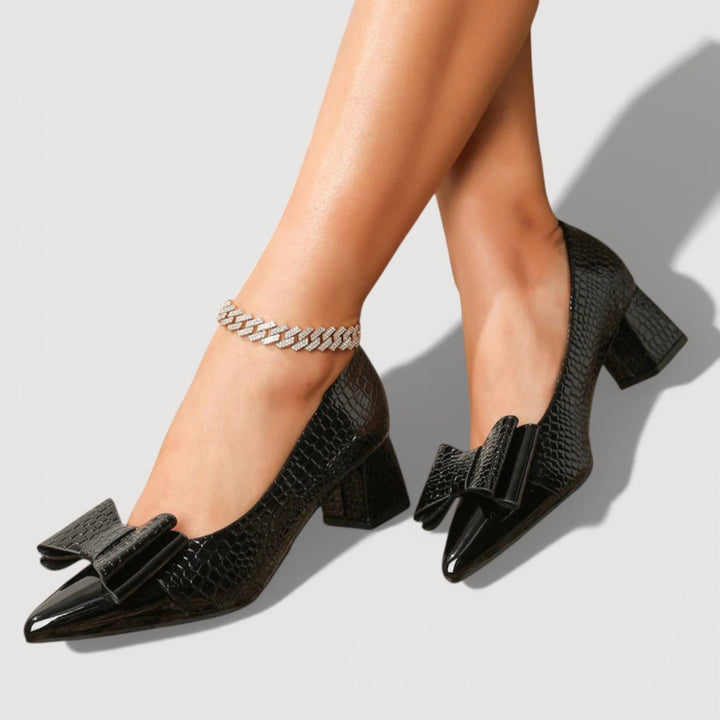 DAISY – TACONES DE BLOQUE REFINADOS