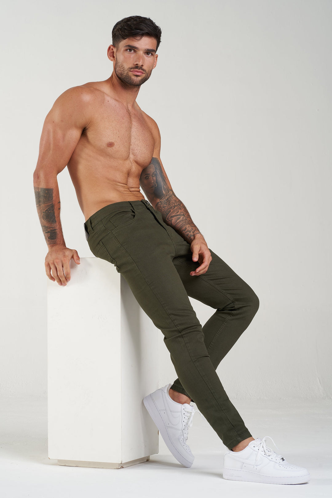 Pantalones Brit - Verde