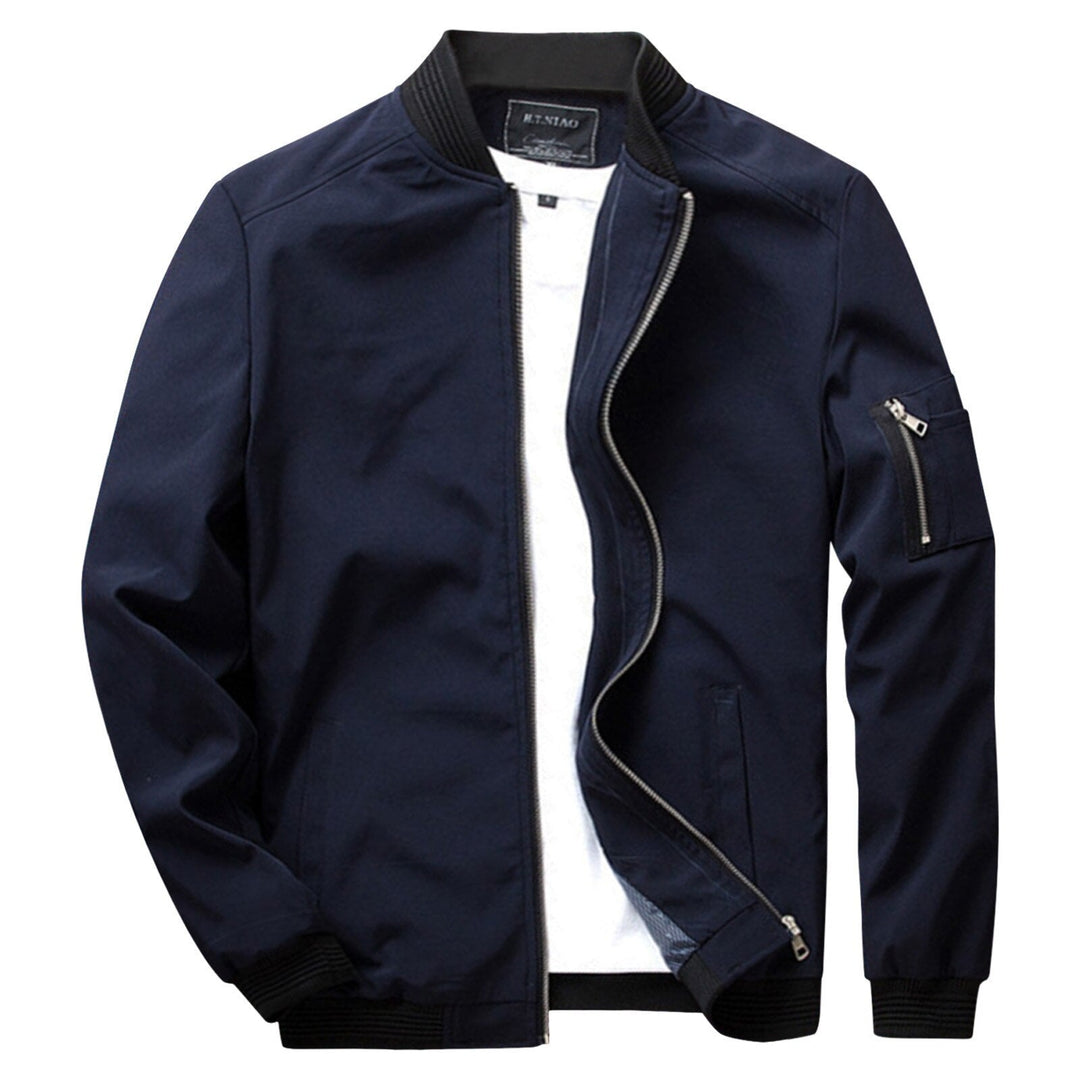 Chamarra bomber clásica para hombre: estilo informal y atemporal