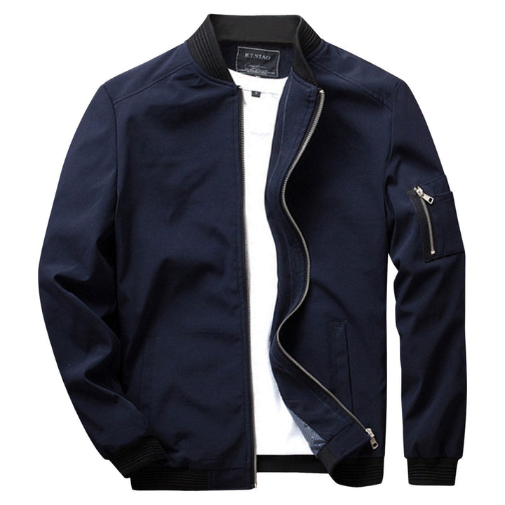 Chamarra bomber clásica para hombre: estilo informal y atemporal