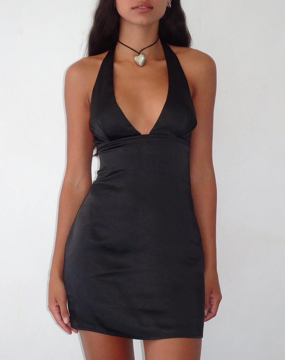 EMMA | Vestido Corto Satinado