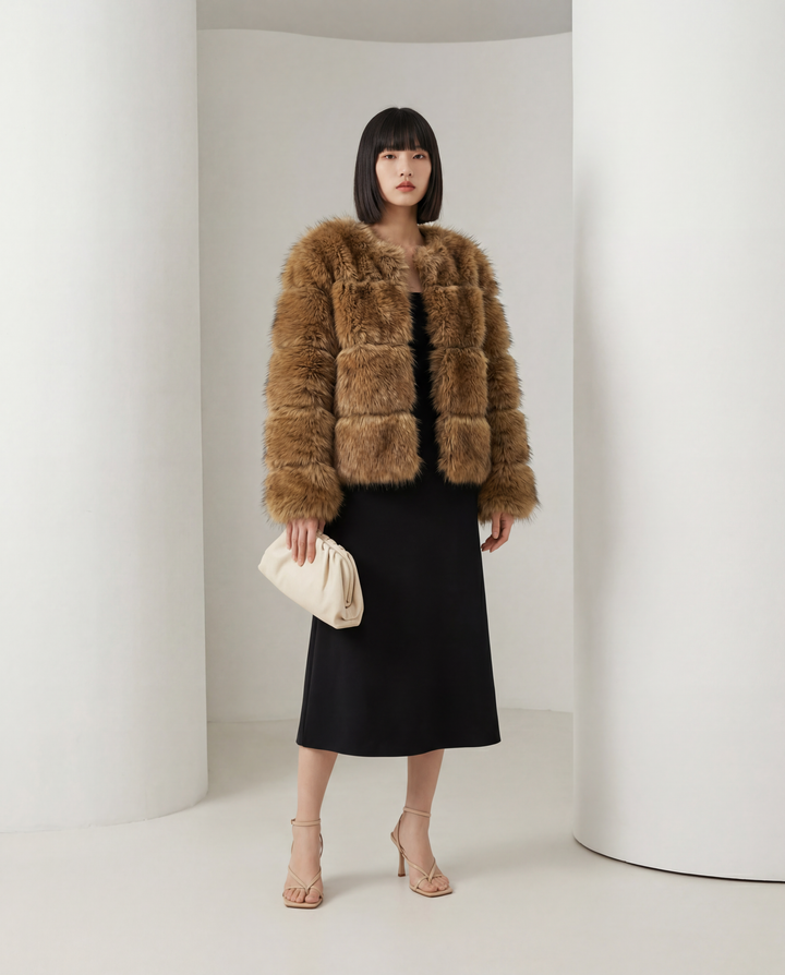 Sola Amber | Chaqueta de Pelo Premium