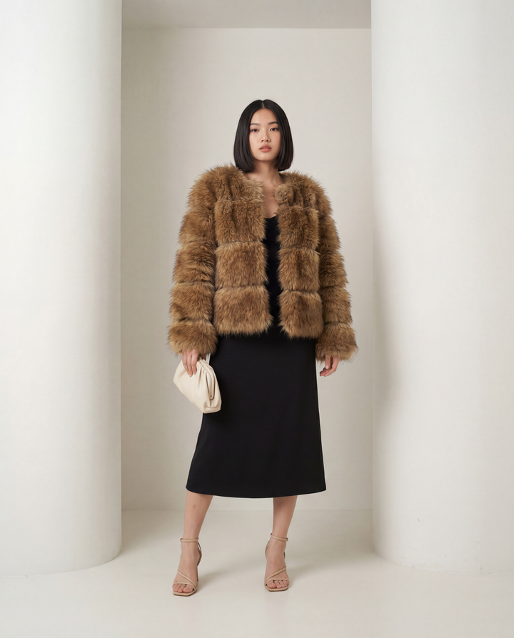 Sola Amber | Chaqueta de Pelo Premium