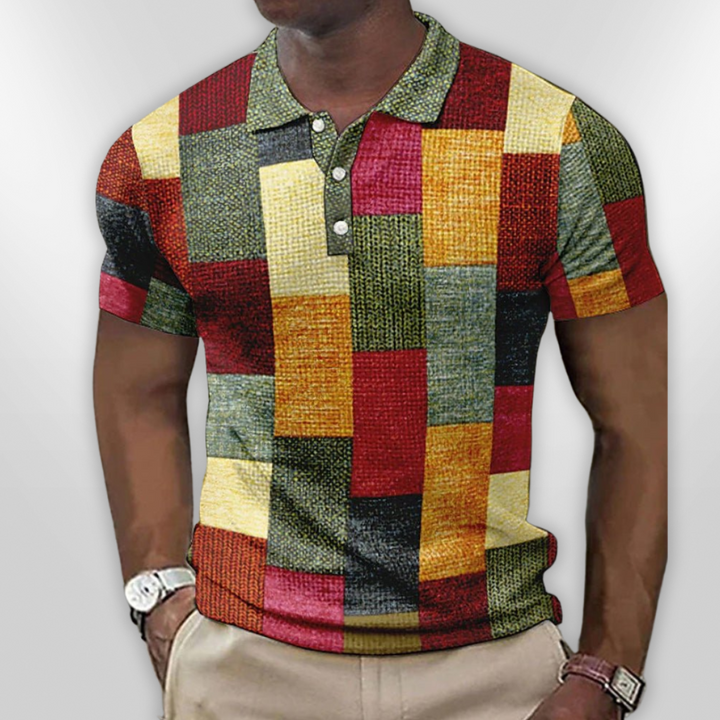 Pascal | Polo colorido para hombre