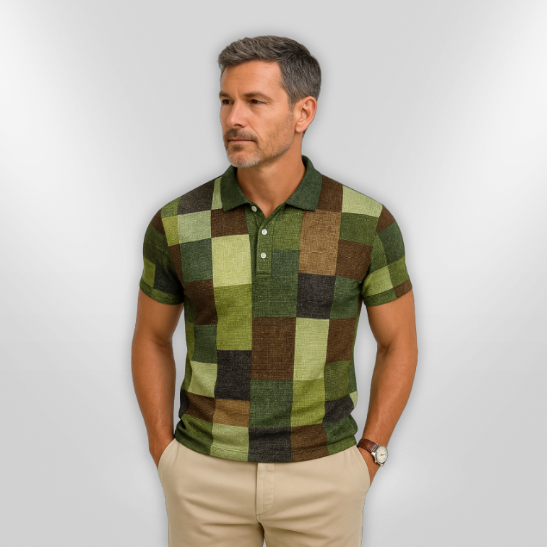 Pascal | Polo colorido para hombre