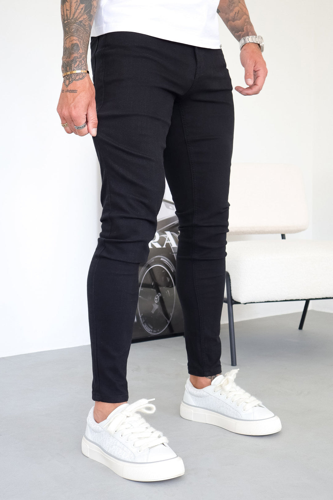 Pantalones Calis - Negro