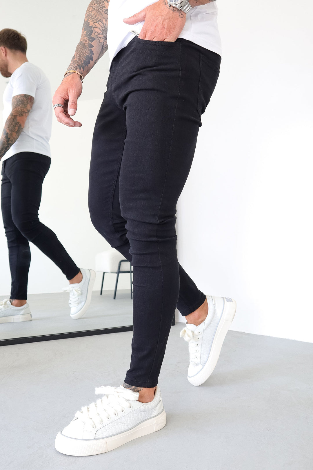 Pantalones Calis - Negro