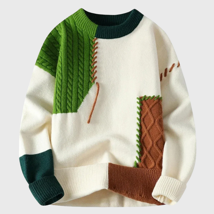 Valdemar | Suéter de Patchwork
