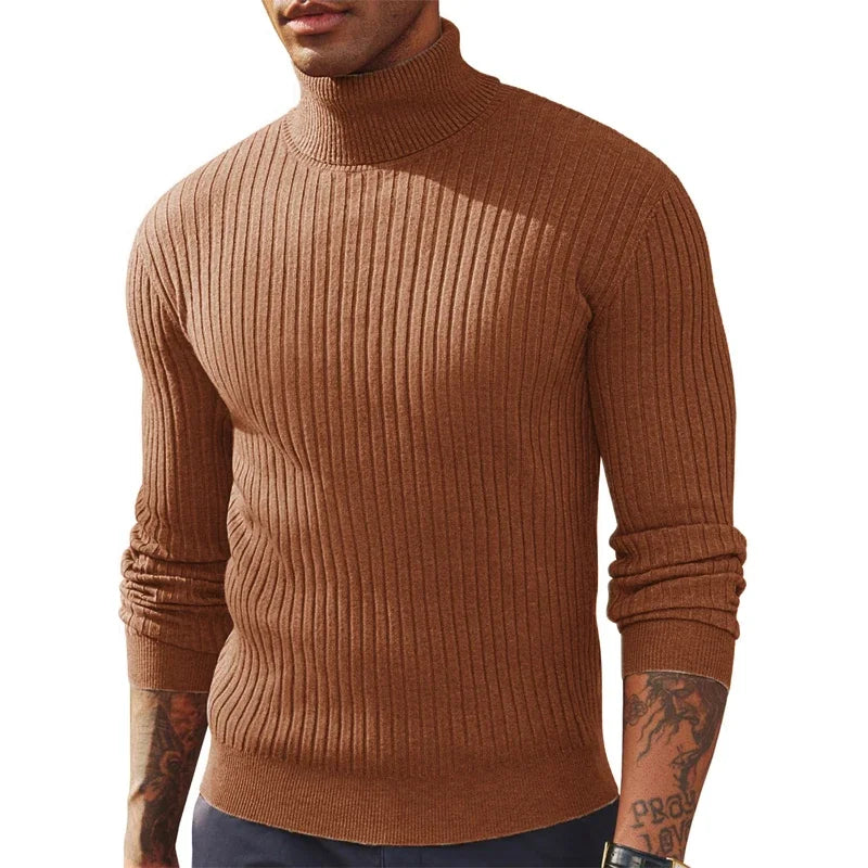 Max | Suéter de cuello alto acanalado