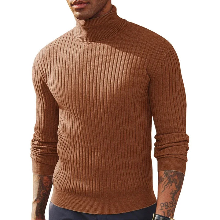 Max | Suéter de cuello alto acanalado