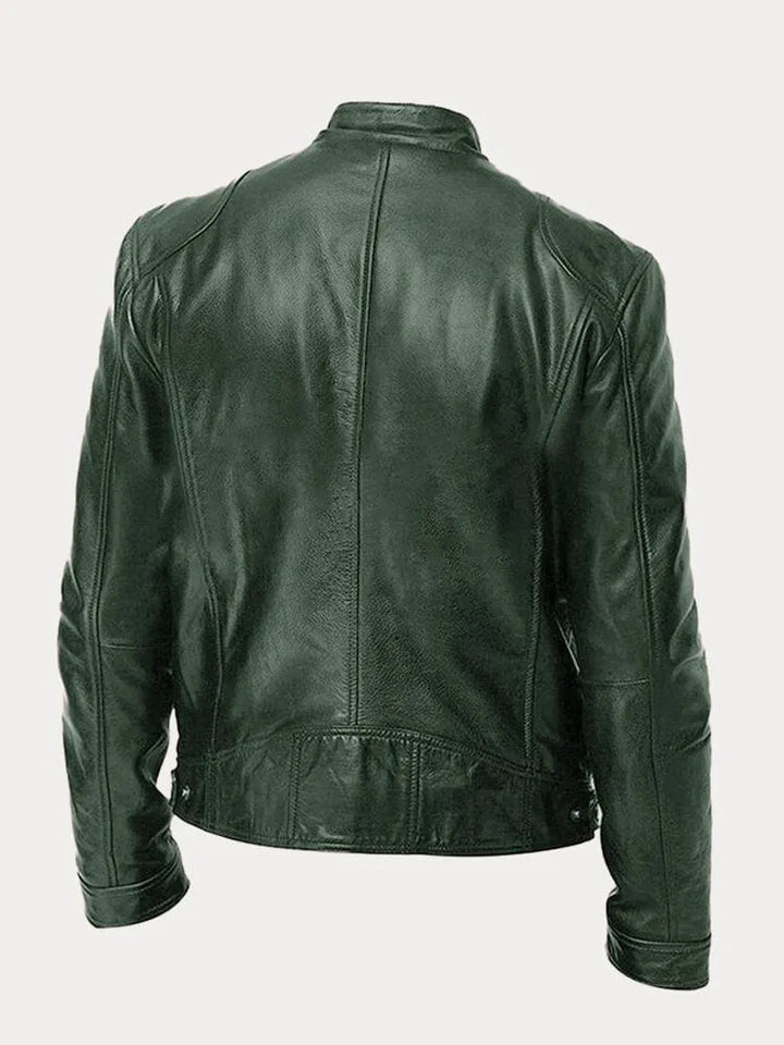 Nohr | Chaqueta de cuero clásica para hombre