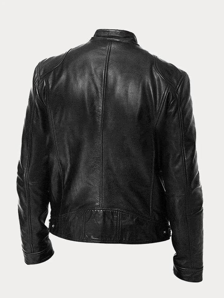 Nohr | Chaqueta de cuero clásica para hombre
