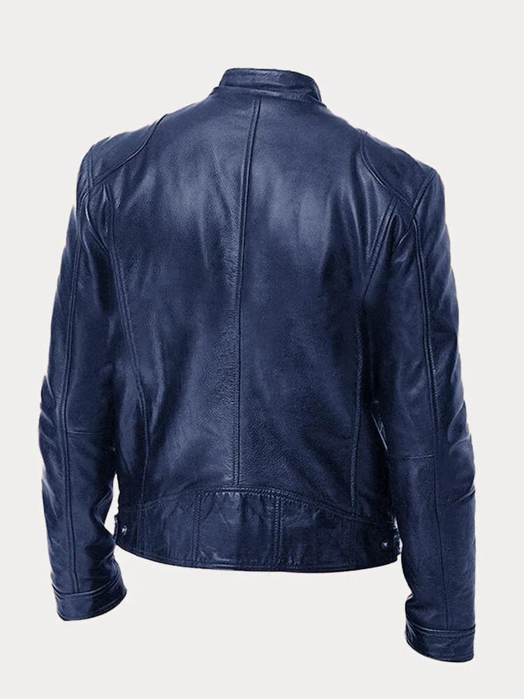 Nohr | Chaqueta de cuero clásica para hombre