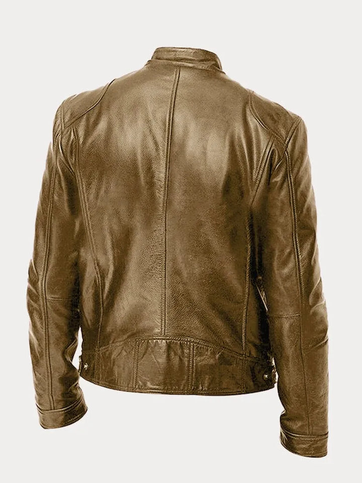 Nohr | Chaqueta de cuero clásica para hombre