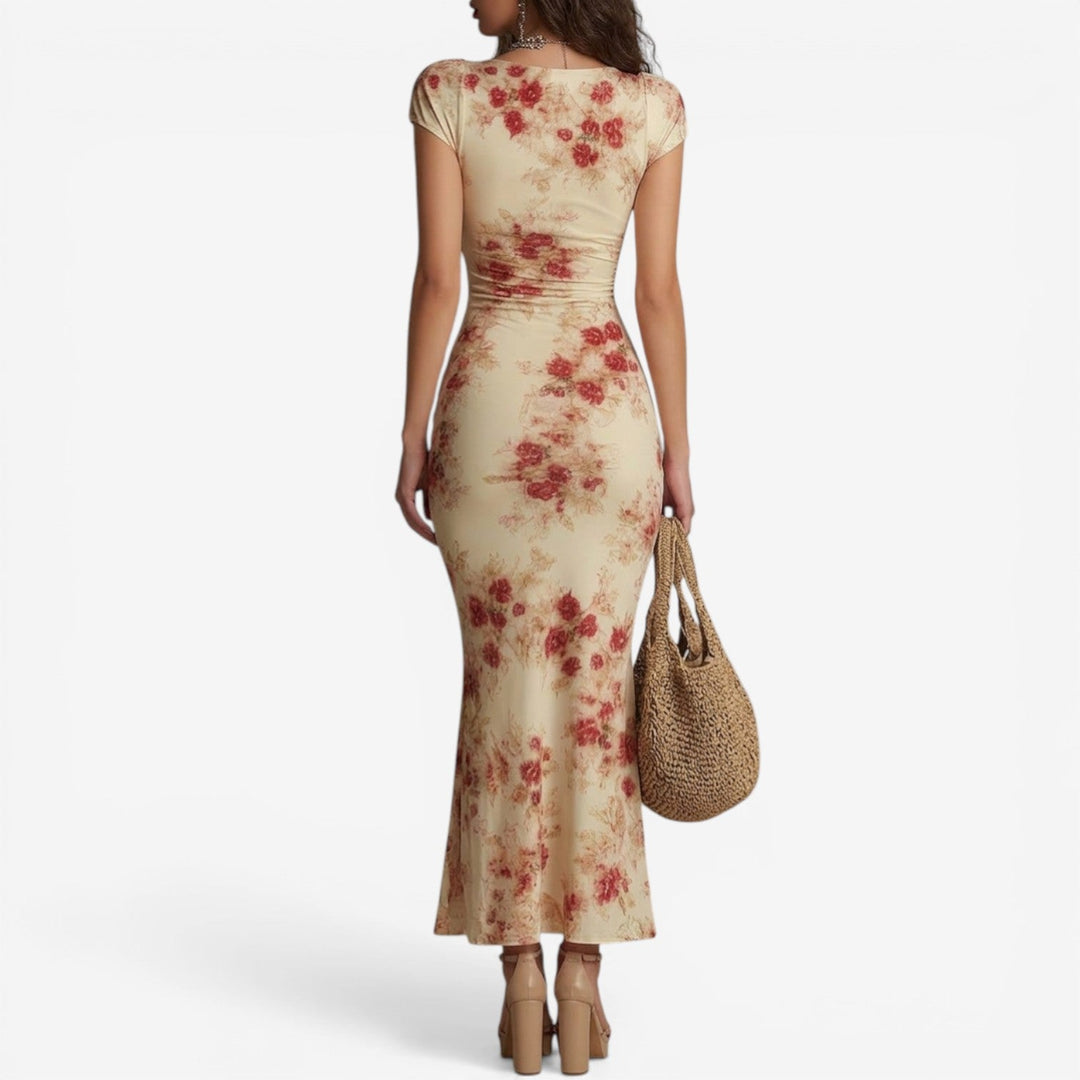 Usoa™ Vestido Midi Floral