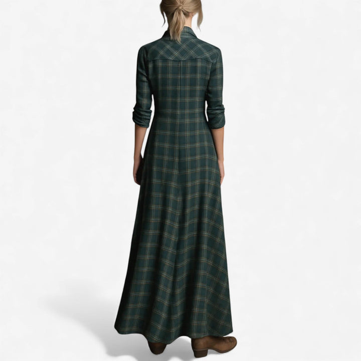 Lucía™ Vestido Camisero Maxi