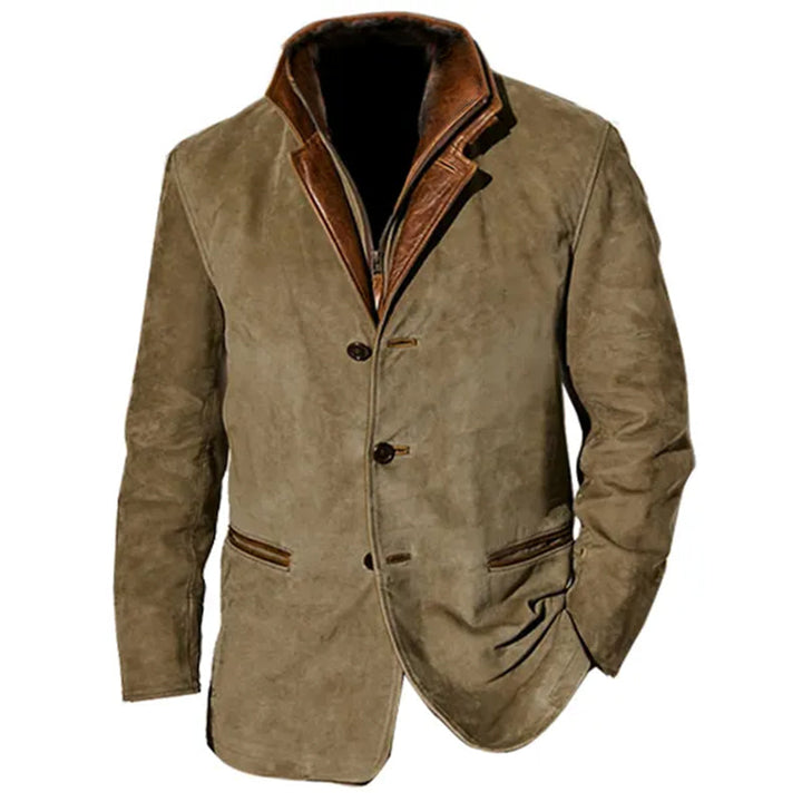 Chamarra clásica hombre ante cómoda y estilosa casual diario