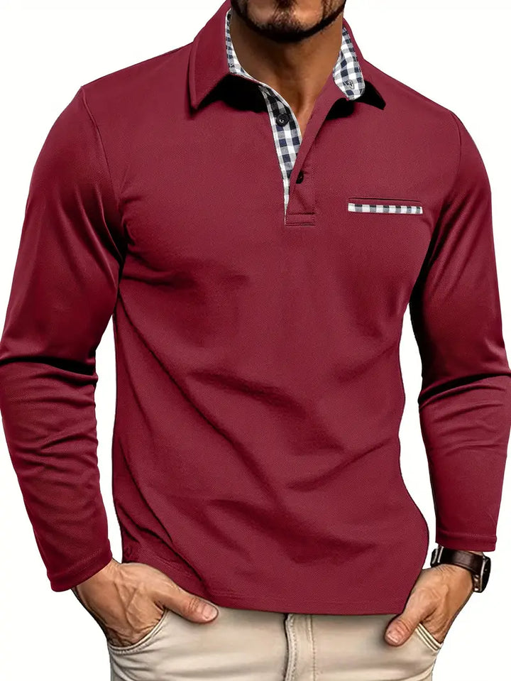 Harry | Camisa polo de manga larga