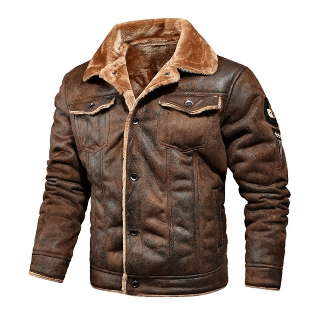 Charles | Chaqueta cálida y elegante con cierre de botones