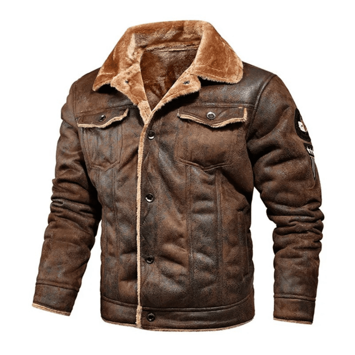 Charles | Chaqueta cálida y elegante con cierre de botones