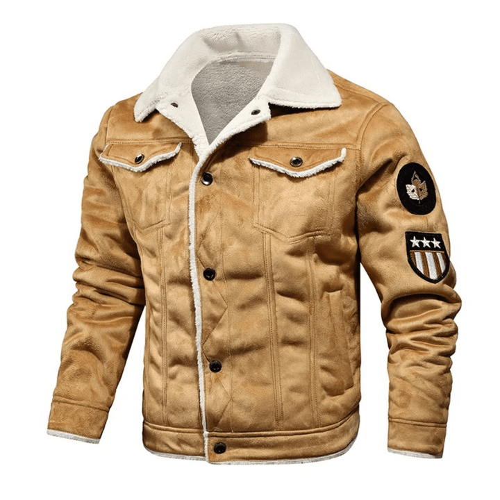 Charles | Chaqueta cálida y elegante con cierre de botones